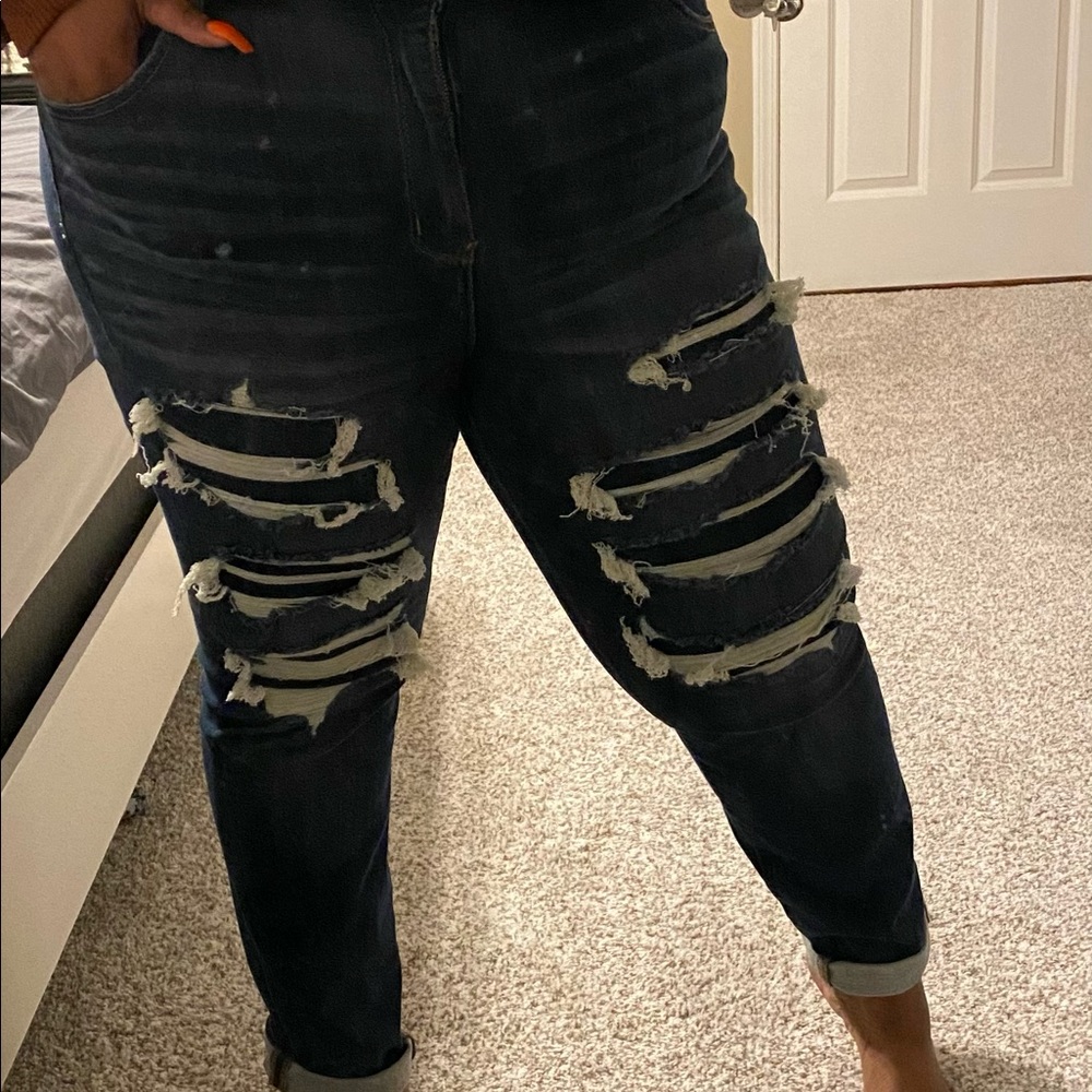 American Eagle Destructed Jeans